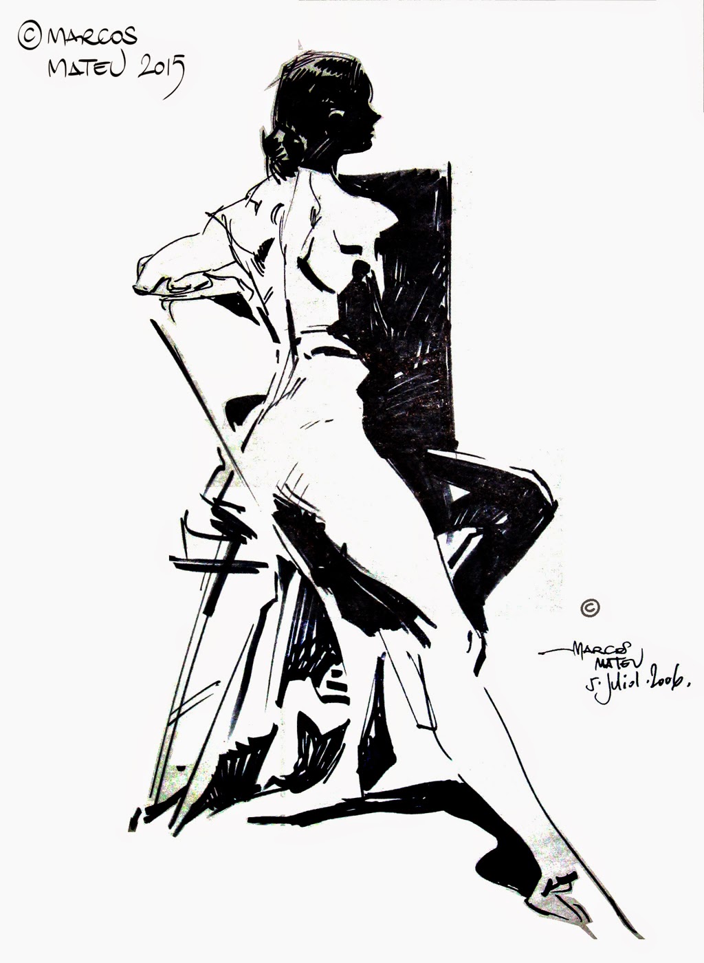 1024x1400 Quite A Bit Of Material Today, All Of It From Live Drawing