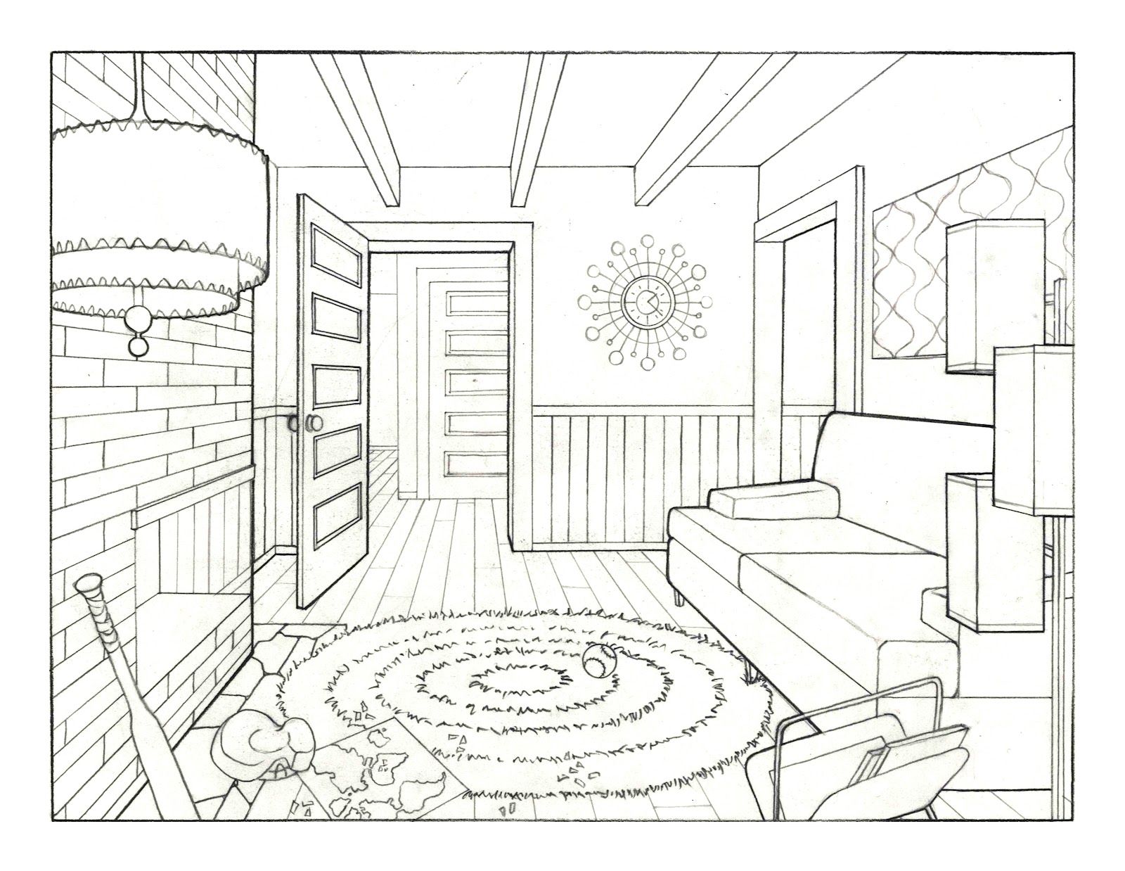 1600x1238 New Living Room Drawing Small Home Decoration Ideas Amazing Simple