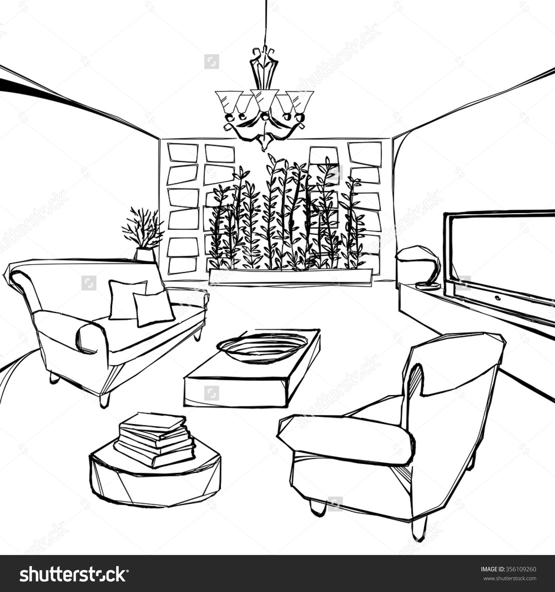 1080x1152 Dining Room Hand Drawing Come With Sketch And Images In Beautiful