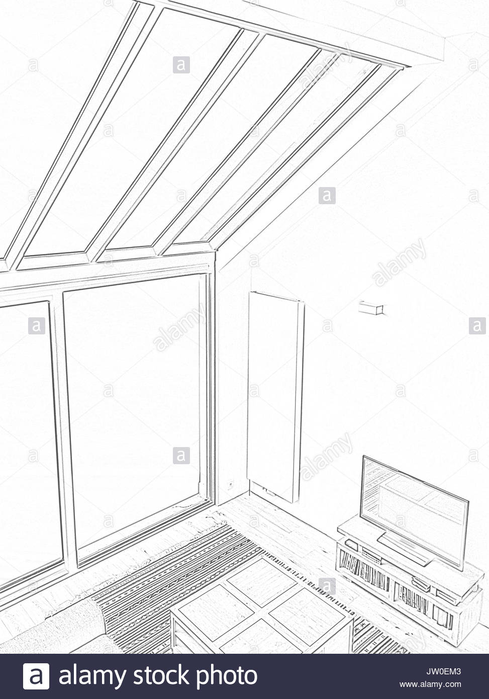 973x1390 Drawing Room Black And White Stock Photos Amp Images