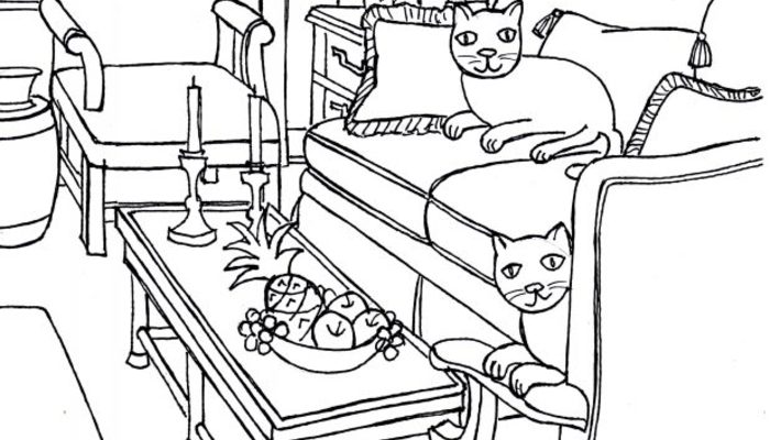 700x400 Living Room Drawing