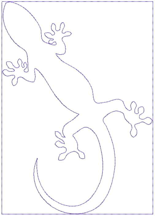 505x701 Geckos Continuous Line Embroideries Download Zentangle Animals