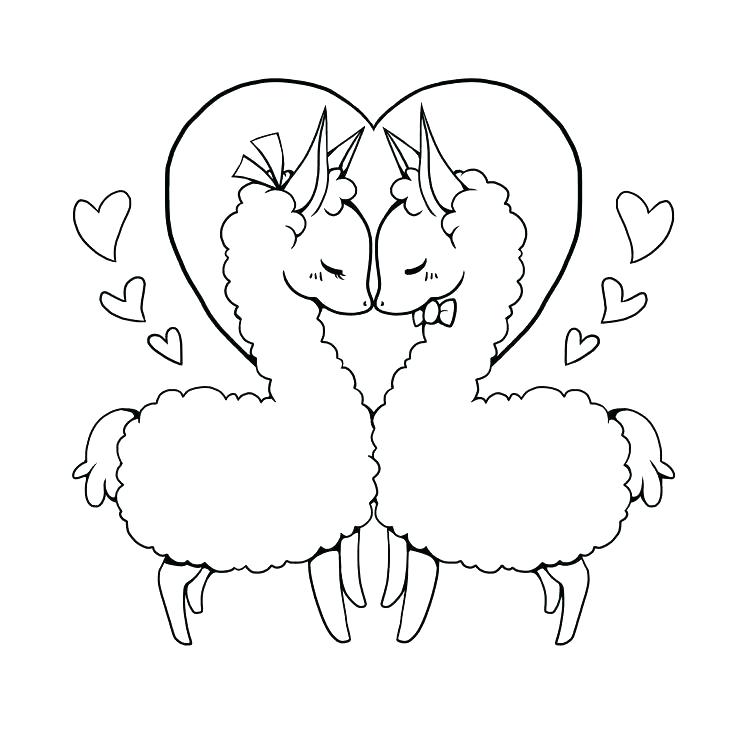 736x736 Llama Coloring Page Synthesis.site