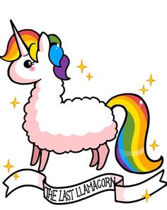 236x297 Rainbow Magical Llamacorn. Do Not Call It A Unillama It Doesn'T