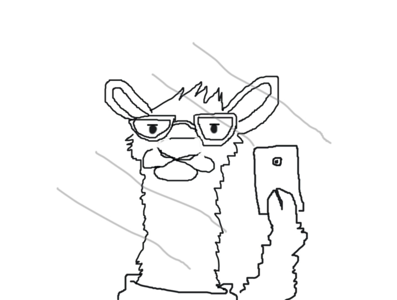 1350x1020 Forum Draw A Hipster Llama