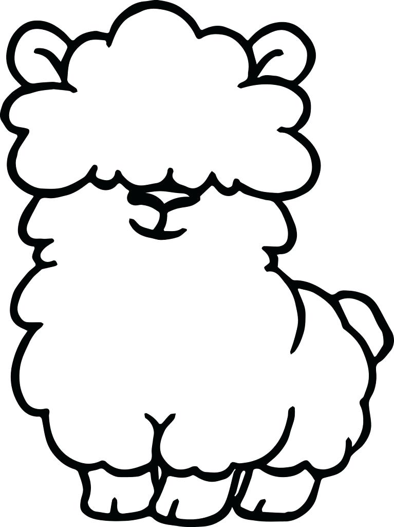 767x1024 Llama Animal Coloring Pages Alpaca Coloring Pages Coloring Pages