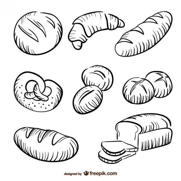 Loaf Of Bread Drawing at GetDrawings | Free download