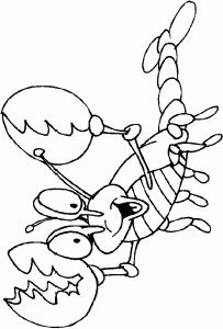 203x300 Lobster Coloring Pages For Kids Lobster Coloring Pages