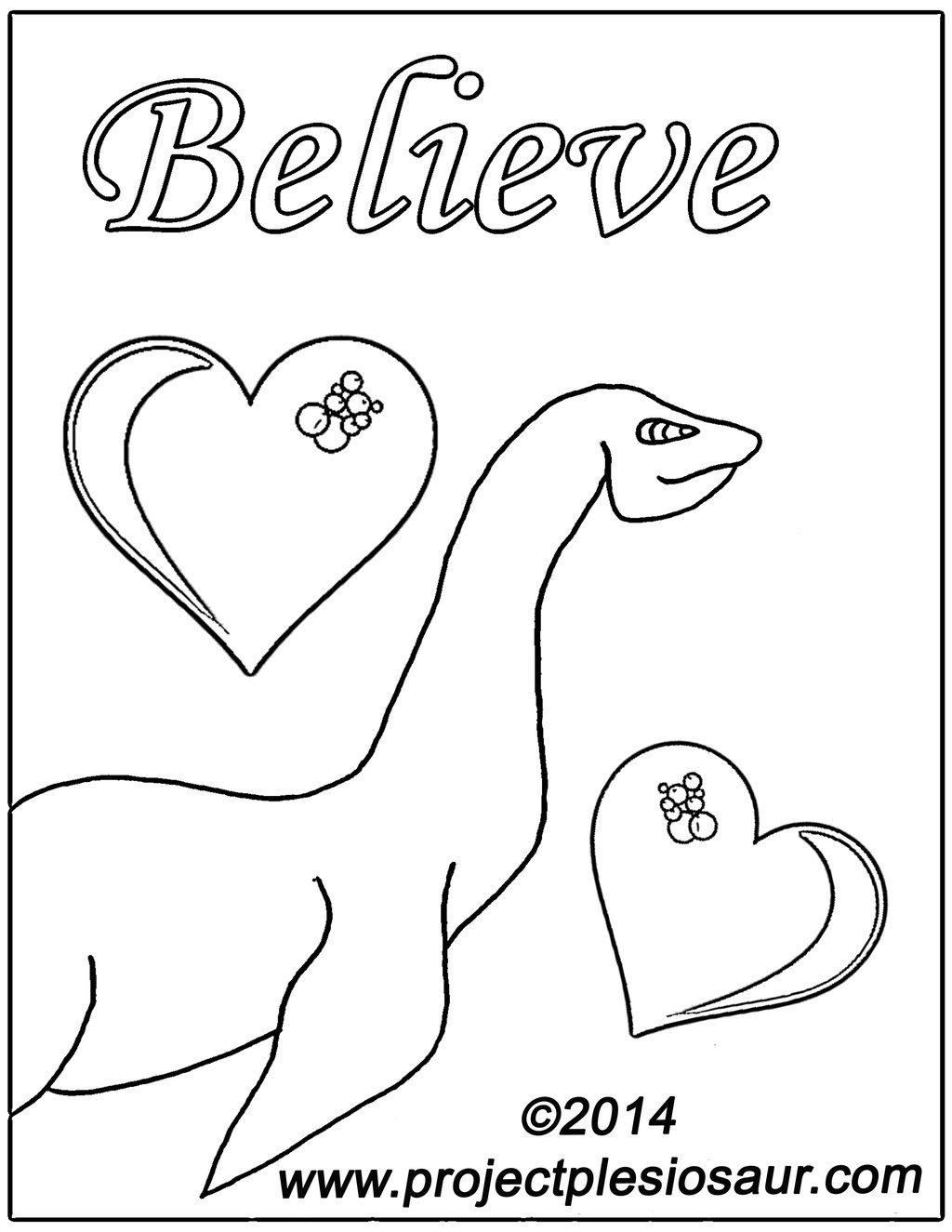 1024x1325 Printable Loch Ness Monster Coloring Page By Daplesiosaur