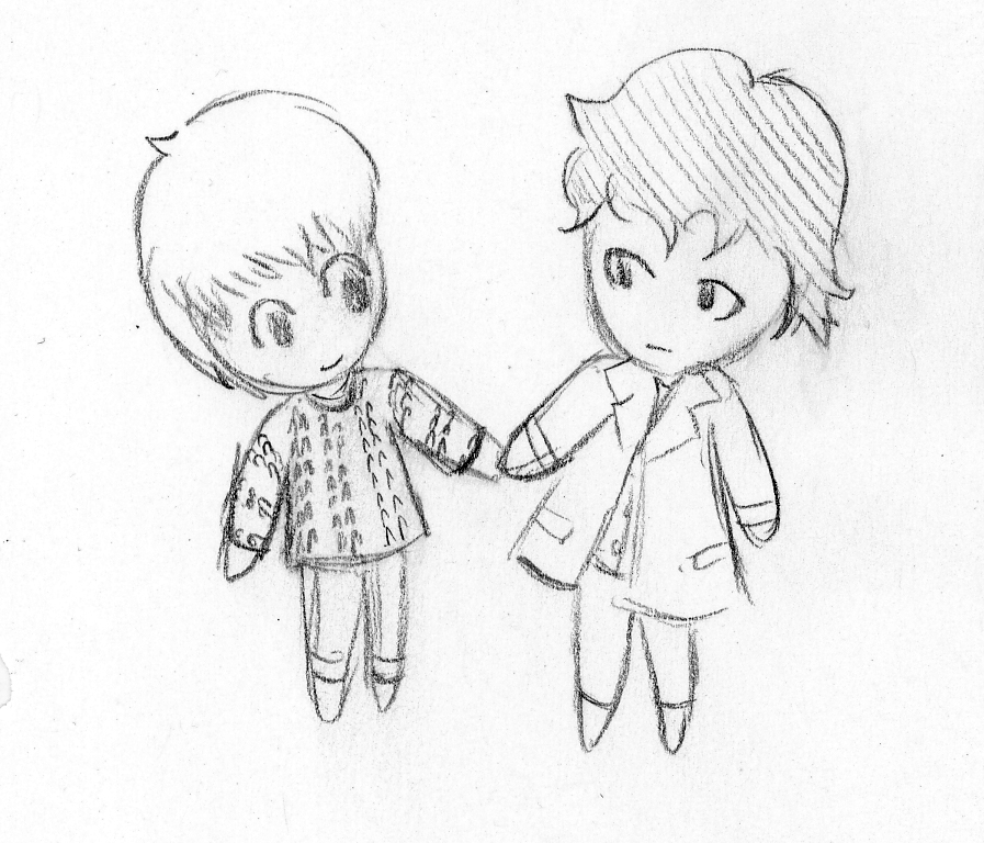 897x768 Johnlock Chibis By Laescritora