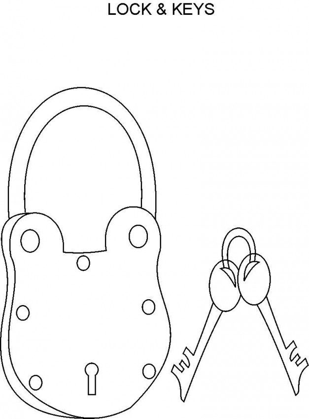 627x850 And Key Coloring Pages
