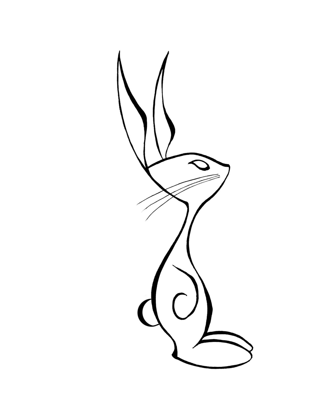 1280x1600 Images For Gt Rabbits Drawings All Things Rabbit