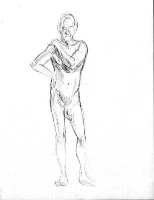 309x400 The Hurtt Locker Stand Still, Naked Man