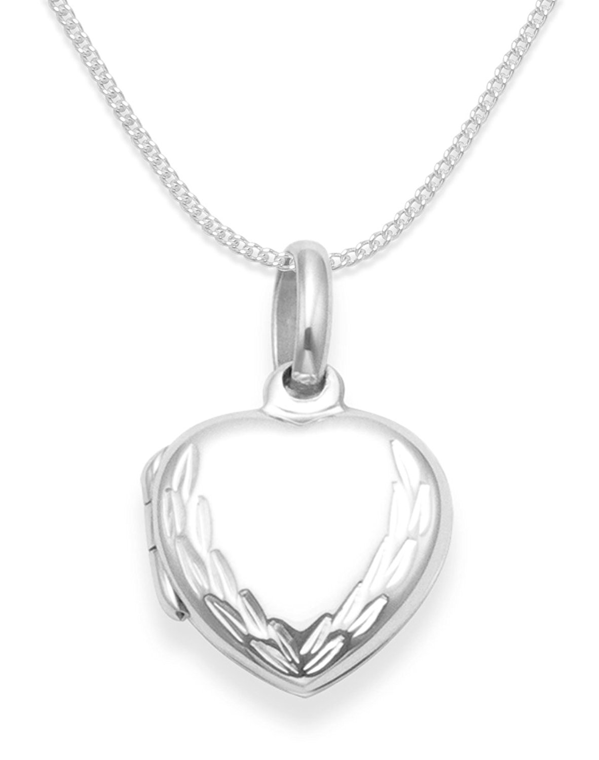 1182x1500 Heather Needham Sterling Silver Childrens Heart Locket Necklace