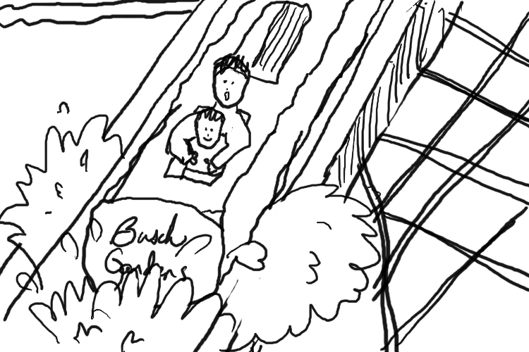 750x500 123 Log Flume! A Daily Doodle