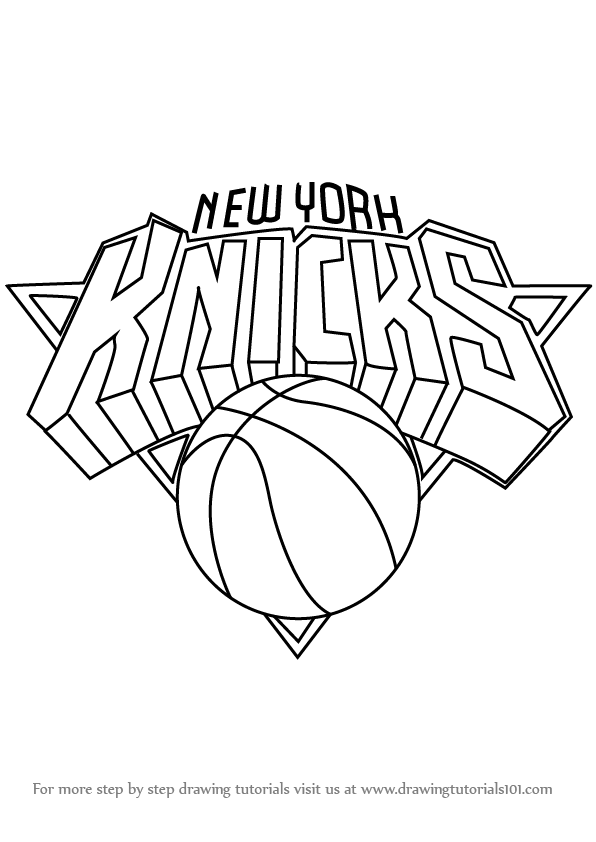 596x842 Knicks Logo Drawing Knicks Logo 2013