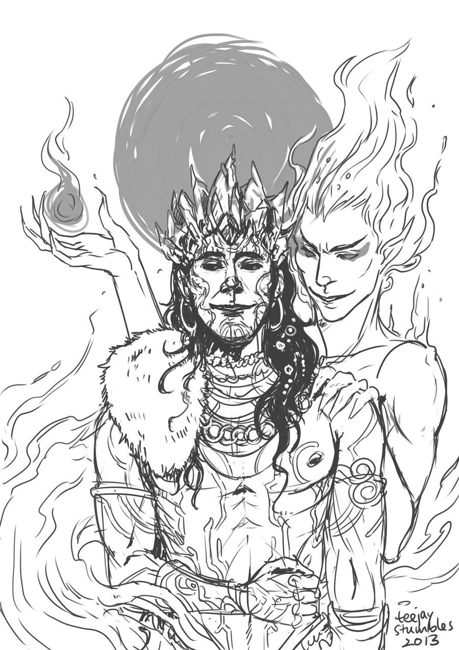 900x1273 Loki Logi Sketch By Tashinakalmbach