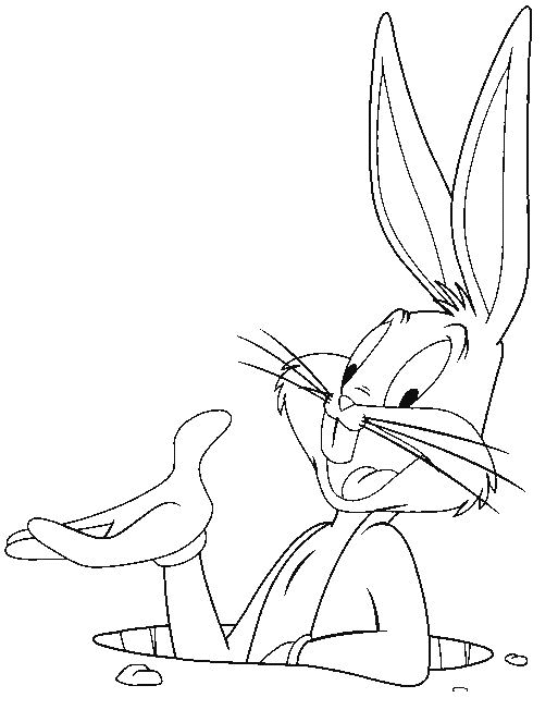 513x652 Bugs Bunny Coloring Pages