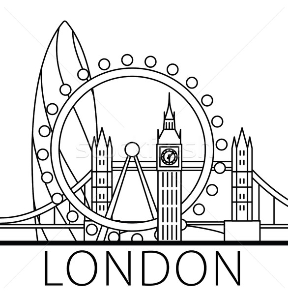 586x600 London City Skyline Vector Illustration Ints Vikmanis (5xinc