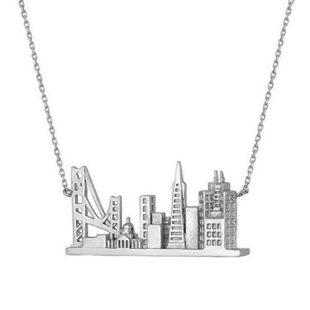 1024x1024 San Francisco Skyline Necklace