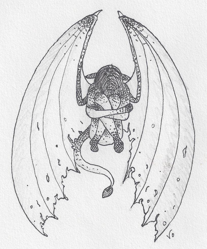 815x981 Lonely Monster By Vodid