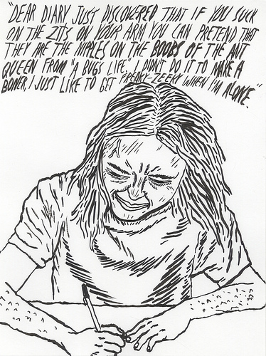 374x500 The Drawings Of Will Laren Freaky Zeeky Lonely Times