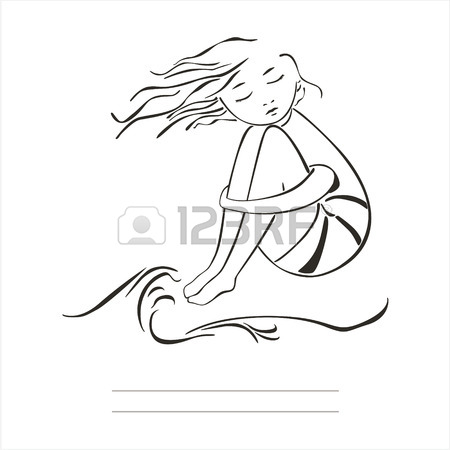 450x450 Sad Lonely Girl Royalty Free Cliparts, Vectors, And Stock