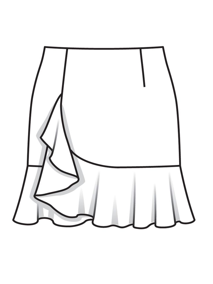 Long Skirt Drawing at GetDrawings | Free download