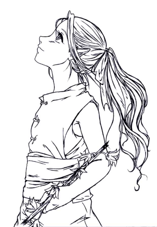 619x895 Keep Looking Up Faeri By Kysra