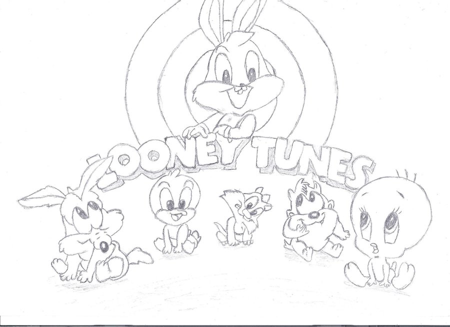 900x654 Looney Tunes By Hahaha37