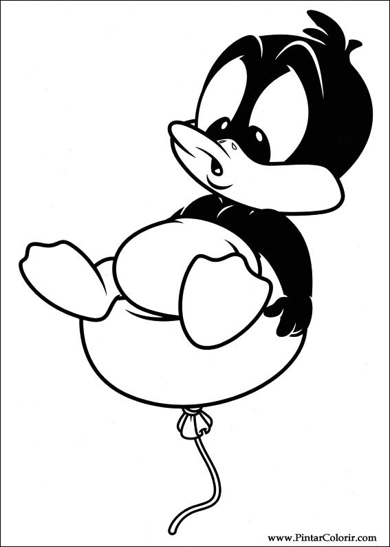 567x794 Drawings To Paint Amp Colour Baby Looney Tunes