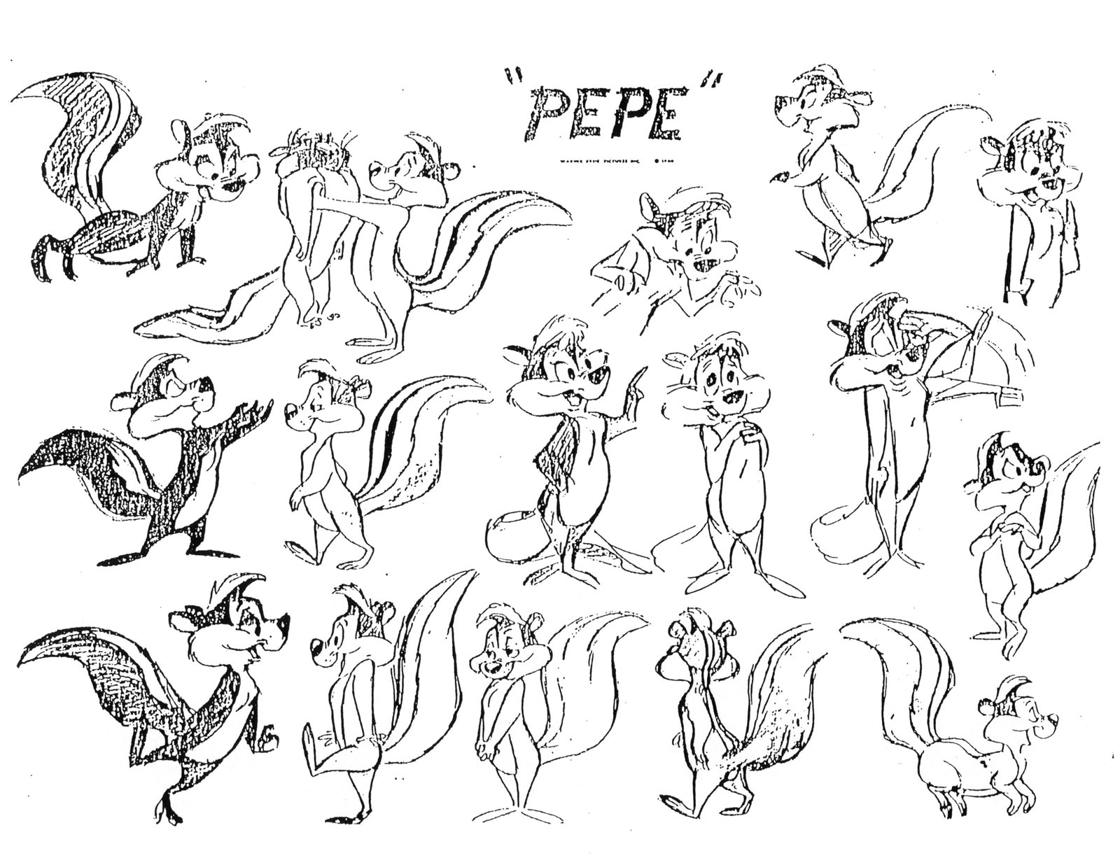 1600x1236 Living Lines Library Looney Tunes Classic Characters