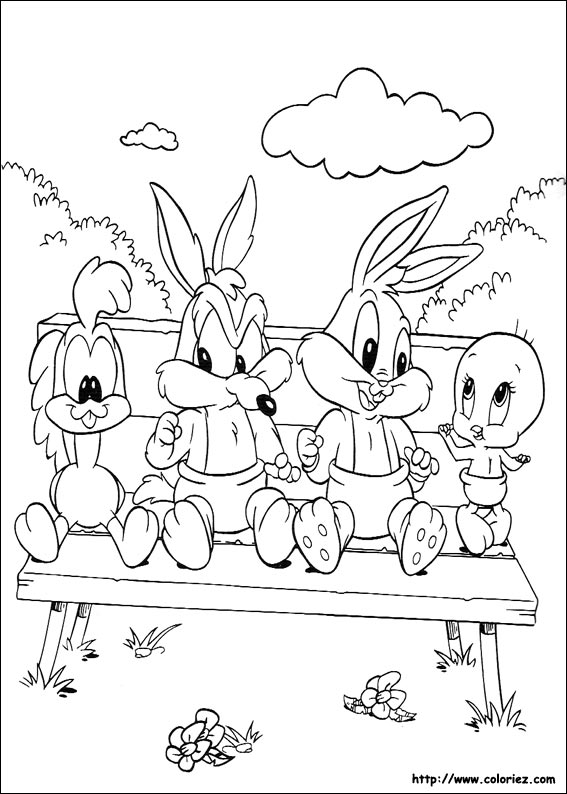 567x794 Baby Looney Tunes Draw And Colouring Looney Tunes
