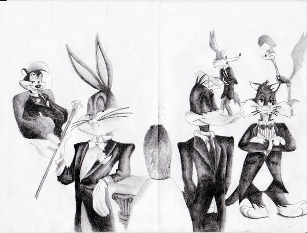 600x455 Looney Tunes Suits By Negxposxreal