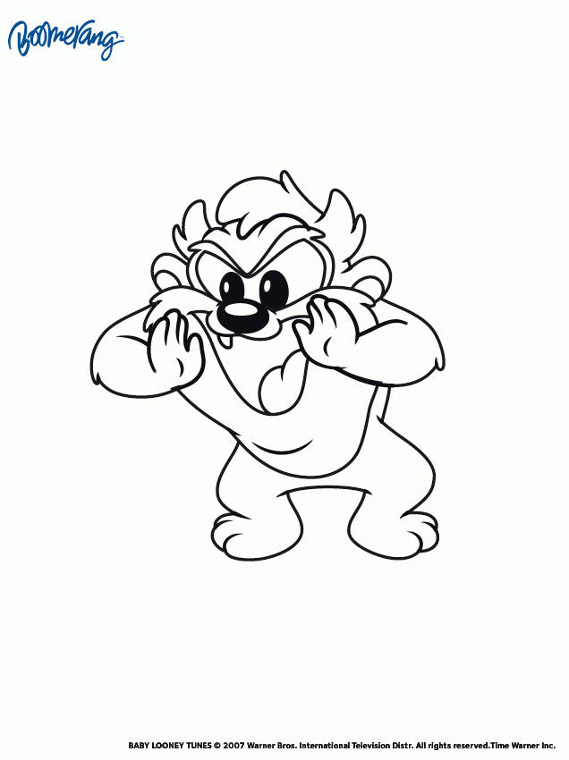 636x850 Baby Looney Tunes Drawings
