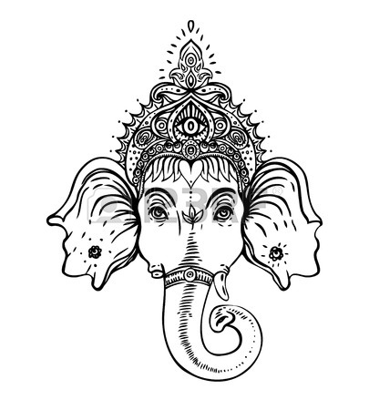 405x450 Ganesha Art Stock Photos. Royalty Free Business Images