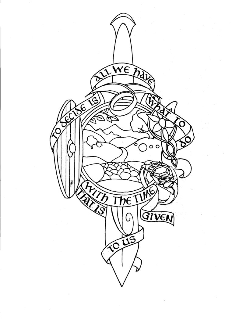 762x1049 The Lord Of The Rings Tattoo Sleeve