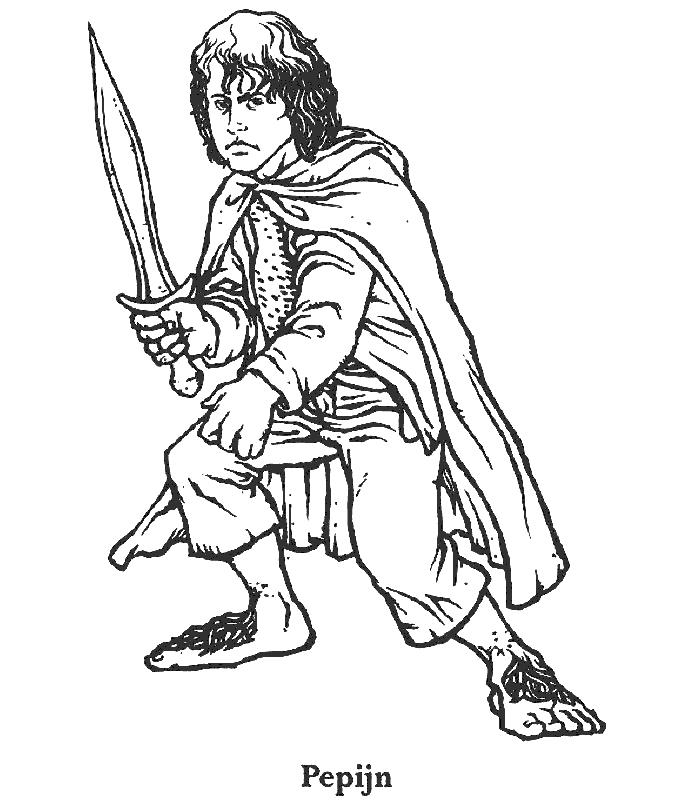700x800 Lord Of The Rings Coloring Pages