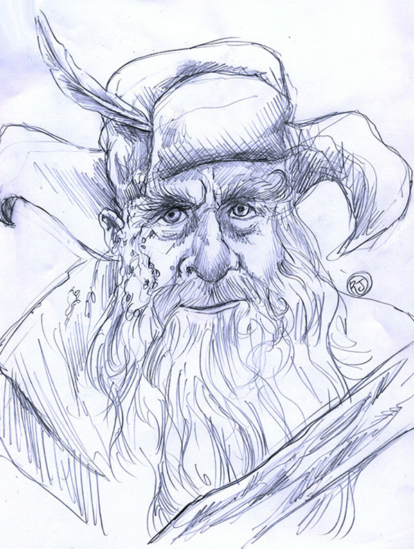 598x792 Ratagast Sketch The Art Of Robert Jimenez
