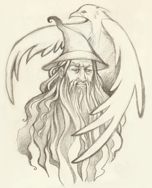 500x616 The Lord Of The Rings Sketchbook Tumblr