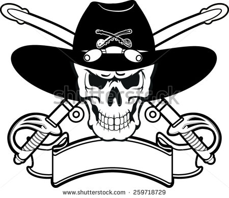 450x390 Cav Skull And Crossed Sabers The Suck (U.s Calvary Draft