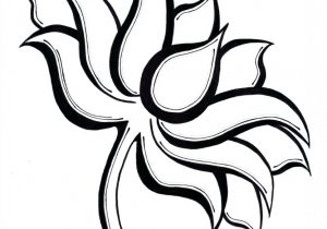 300x210 Simple Lotus Flower Drawing Lotus Flower Simple Drawing Best