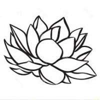 200x200 Simple Lotus Flower