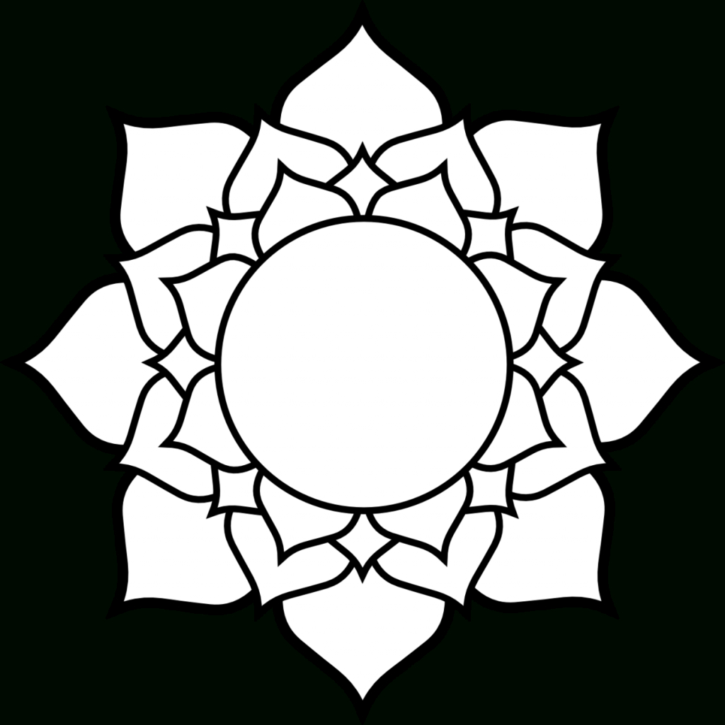 1024x1024 Lotus Flower Line Drawing Lotus Flower Line Drawing