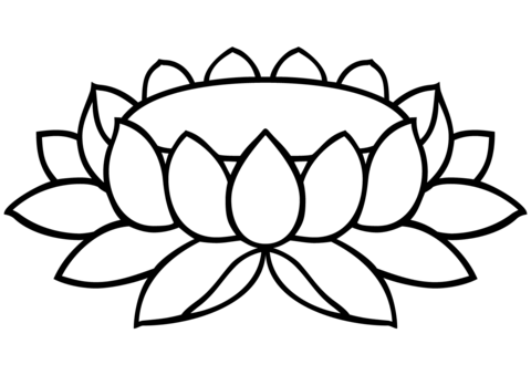 480x339 Lotus Padma Coloring Page Free Printable Coloring Pages