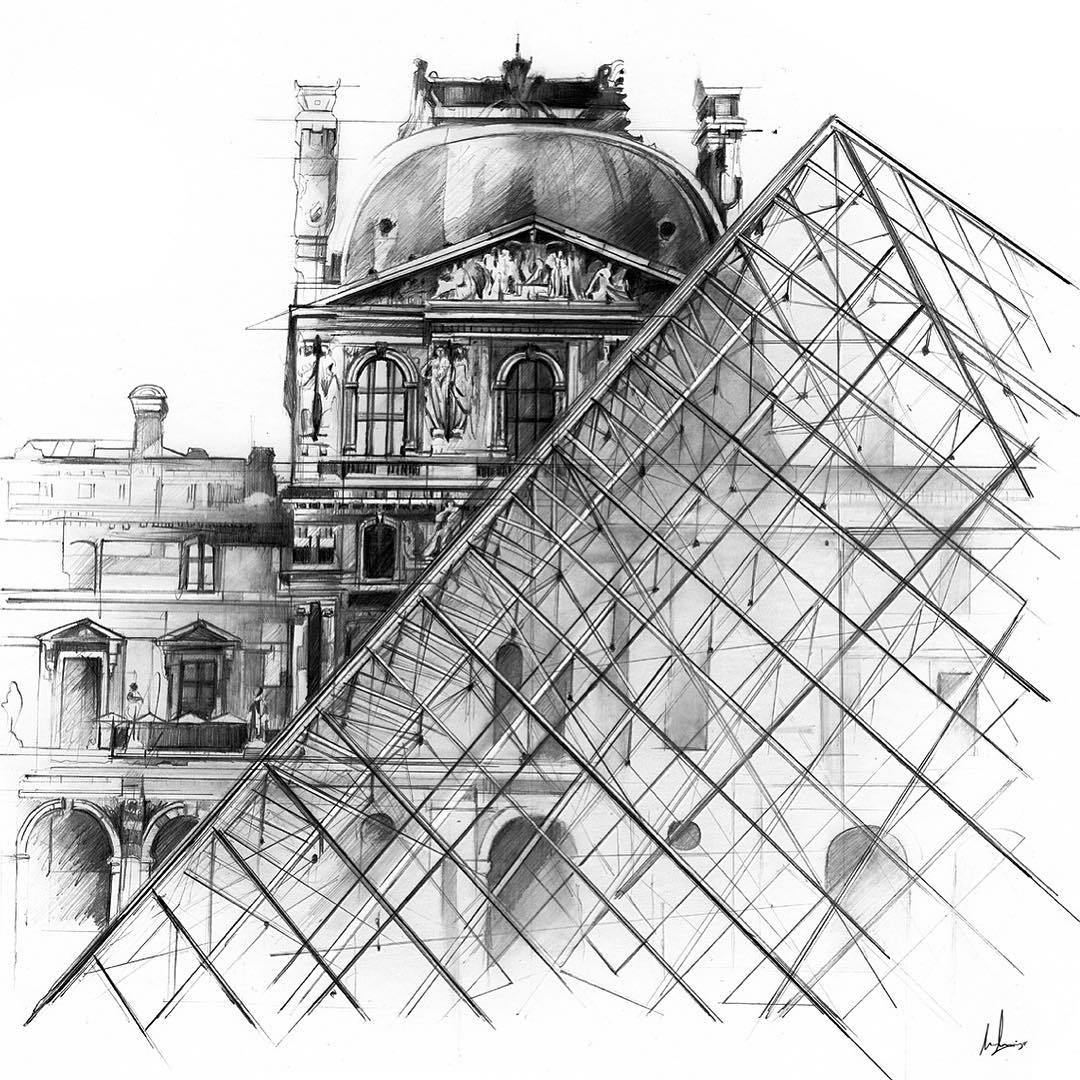 Museu Do Louvre Desenho