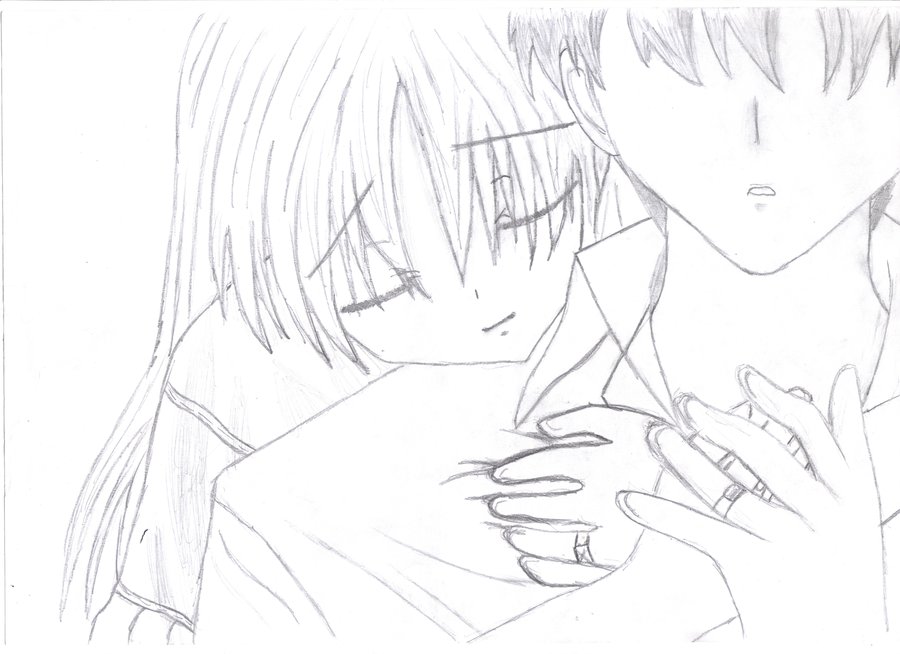 900x654 Anime Love By Necro133