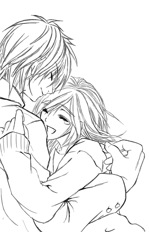 592x923 Couple Sketch By Cantrona