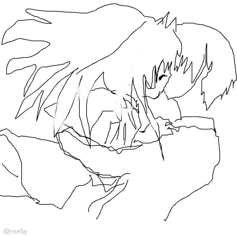 800x800 Love Bird Drawing