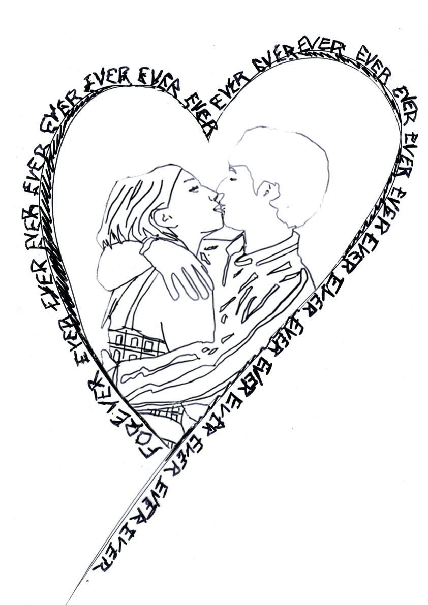 842x1191 The World Love Drawings